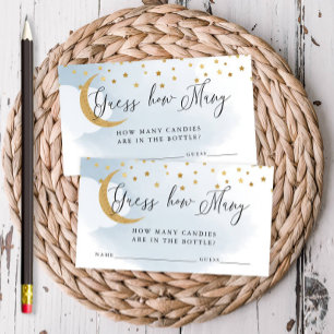 Raad eens hoeveel Blue Over the Moon Kaart raden