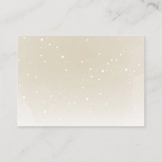 Raad eens hoeveel Blue Teddy Bear Baby shower Kaar Informatiekaartje (Achterkant)