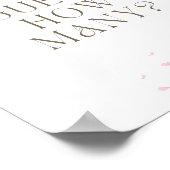 Raad eens hoeveel Cherry Blossom Sign. Poster (Hoek)