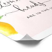 Raad eens hoeveel citroenkoppen er in de pot zitte poster (Hoek)