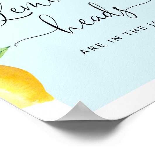 Raad eens hoeveel citroenkoppen er in het poster z (Hoek)