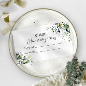 Raad eens hoeveel Corks Bruidsspel Informatiekaartje