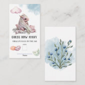 Raad eens hoeveel Dragon Eggs Baby shower Game Informatiekaartje (Voorkant / Achterkant)