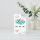 Raad eens hoeveel Dragon Eggs Baby shower Game Informatiekaartje (Staand voorkant)