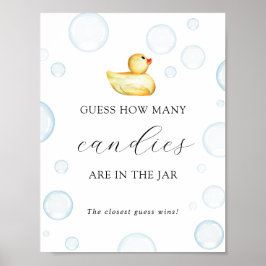 Raad eens hoeveel er in het Poster van het Jar Sho