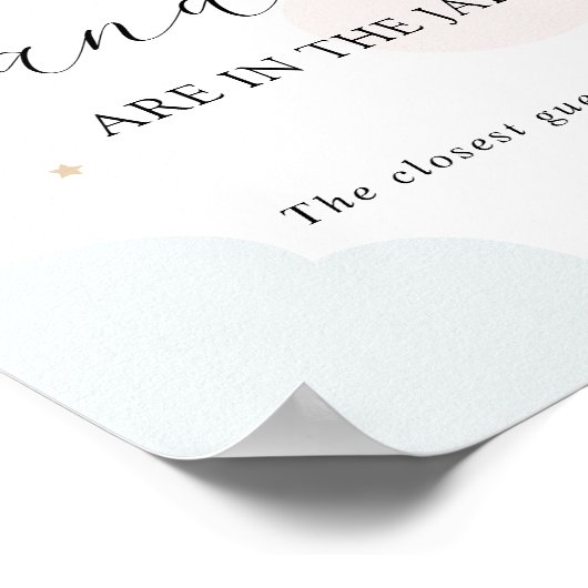 Raad eens hoeveel er in het Poster van het Jar Sho (Hoek)