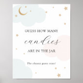 Raad eens hoeveel er in het Poster van het Jar Sho (Voorkant)