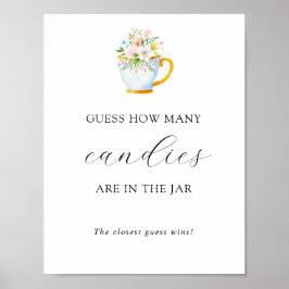 Raad eens hoeveel er in het Poster van het Jar Sho