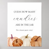 Raad eens hoeveel er in het Poster van het Jar Sho (Voorkant)