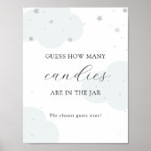 Raad eens hoeveel er in het Poster van het Jar Sho (Voorkant)