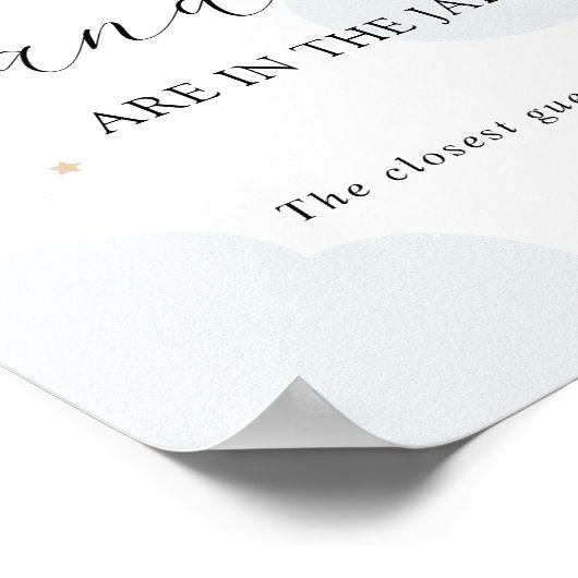 Raad eens hoeveel er in het Poster van het Jar Sho (Hoek)