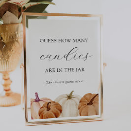 Raad eens hoeveel er in het Poster van het Jar Sho