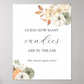 Raad eens hoeveel er in het Poster van het Jar Sho (Voorkant)