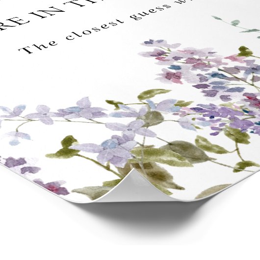 Raad eens hoeveel er in het potje douche spel poster (Hoek)