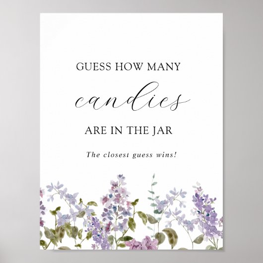 Raad eens hoeveel er in het potje douche spel poster (Voorkant)