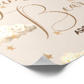 Raad eens hoeveel gummy Beren Baby shower game Poster (Hoek)