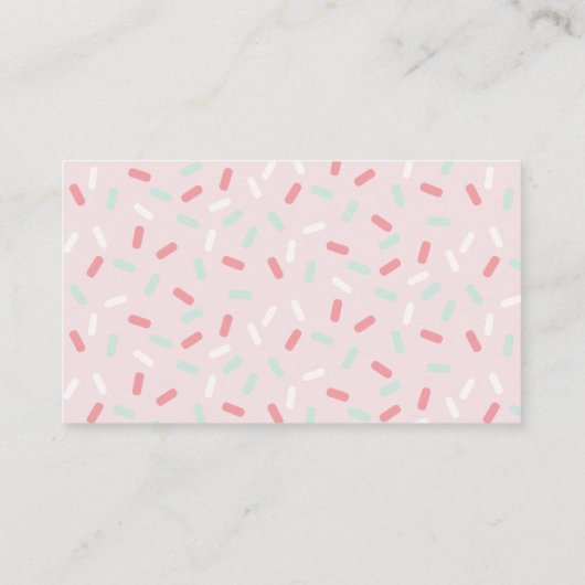 Raad eens hoeveel gummy Beren roze Baby shower spe Informatiekaartje (Achterkant)