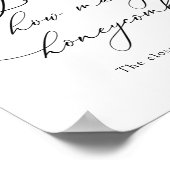 Raad eens hoeveel Honeycombi Shower Poster (Hoek)