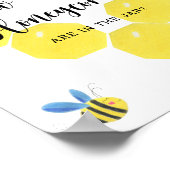 Raad eens hoeveel honingraten er in de pot zitten poster (Hoek)