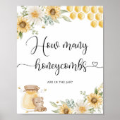 Raad eens hoeveel honingraten er zijn in het poste poster (Voorkant)