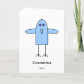 Raad eens hoeveel ik van je hou, mam feestdagen kaart (Achterkant)