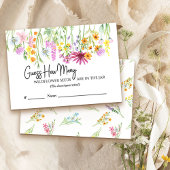 Raad eens hoeveel Kaart Wildflower Meadow Game