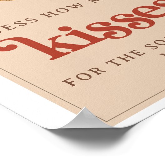 Raad eens hoeveel Kisse Retro Bauble Christmas Bri Poster (Hoek)