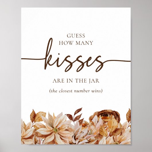 Raad eens hoeveel Kisses Poster (Voorkant)