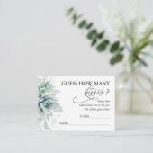 Raad eens hoeveel Kisses Succulents Kaarten gamen (Staand voorkant)