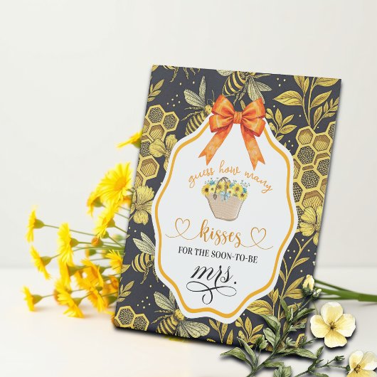 Raad eens hoeveel Kisses Vrijgezellenfeest Game Reclamebord Met Voetstuk