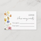 Raad eens hoeveel kurken | Vrijgezellenfeest van w Informatiekaartje (Voorkant)