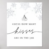 Raad eens hoeveel kusjes er in de pot zitten poster (Voorkant)