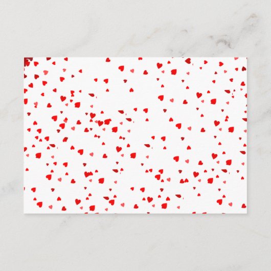 Raad eens hoeveel kusjes er in het Vrijgezellenfee Informatiekaartje (Achterkant)