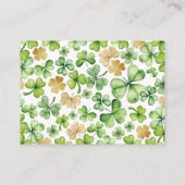 Raad eens hoeveel kussen Baby shower spel Kaarten (Achterkant)