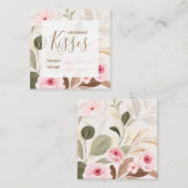 Raad eens hoeveel kussen bruiloft Vrijgezellenfees Informatiekaartje (Voorkant / Achterkant)