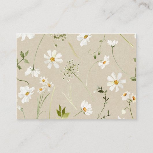 Raad eens hoeveel kussen daisy Vrijgezellenfeest s Informatiekaartje (Achterkant)