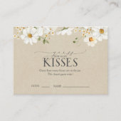 Raad eens hoeveel kussen daisy Vrijgezellenfeest s Informatiekaartje (Voorkant)