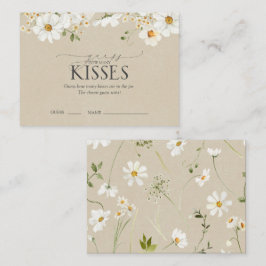 Raad eens hoeveel kussen daisy Vrijgezellenfeest s Informatiekaartje