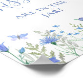 Raad eens hoeveel kussen er Vrijgezellenfeest zijn Poster (Hoek)