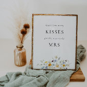 Raad eens hoeveel kussen spel teken poster