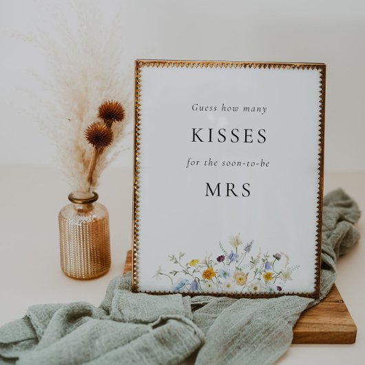 Raad eens hoeveel kussen spel teken poster