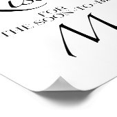 Raad eens hoeveel kussen voor de aanstaande Mrs Si Poster (Hoek)