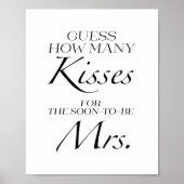 Raad eens hoeveel kussen voor de aanstaande Mrs Si Poster (Voorkant)