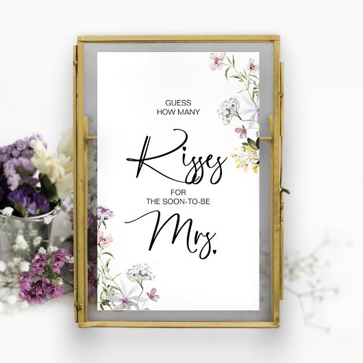 Raad eens hoeveel kussen voor de aanstaande Mrs Si Poster