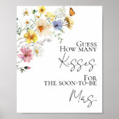 Raad eens hoeveel kussen voor de aanstaande Mrs Si Poster (Voorkant)