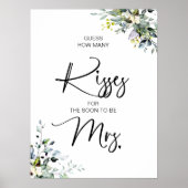 Raad eens hoeveel kussen voor de aanstaande Mrs Si Poster (Voorkant)