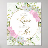 Raad eens hoeveel kussen Vrijgezellenfeest teken Poster (Voorkant)