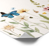 Raad eens hoeveel kussen Vrijgezellenfeest vlinder Poster (Hoek)