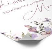 Raad eens hoeveel kussen Vrijgezellenfeest vlinder Poster (Hoek)