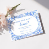 Raad eens hoeveel kussenspel Victoria Something Bl Informatiekaartje